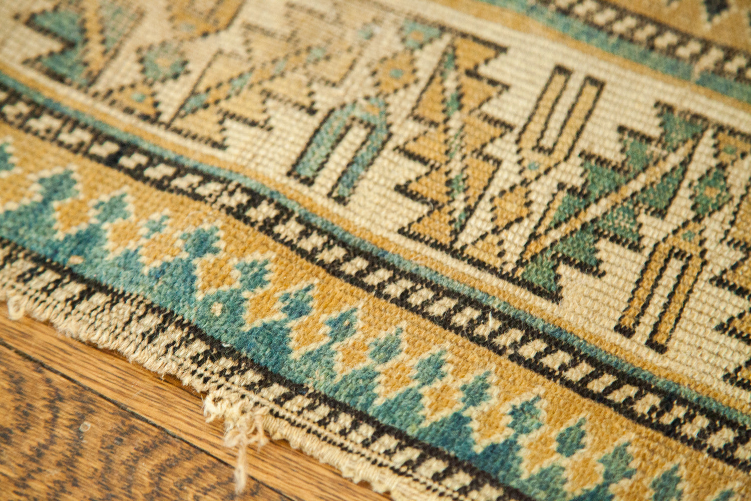 3x5 Worn Antique Caucasian Rug // ONH Item 1659 Image 1