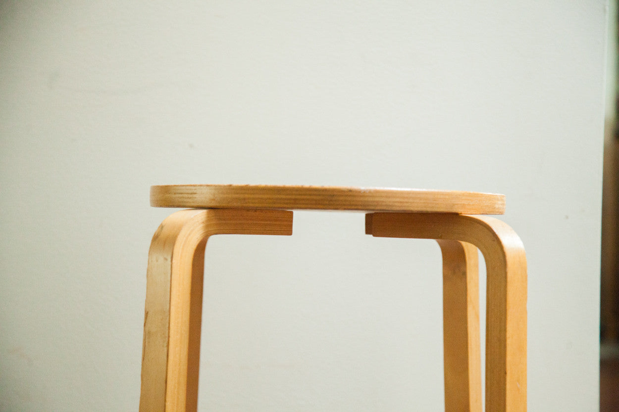 Vintage Alvar Aalto High Table Stool // ONH Item 1724 Image 1