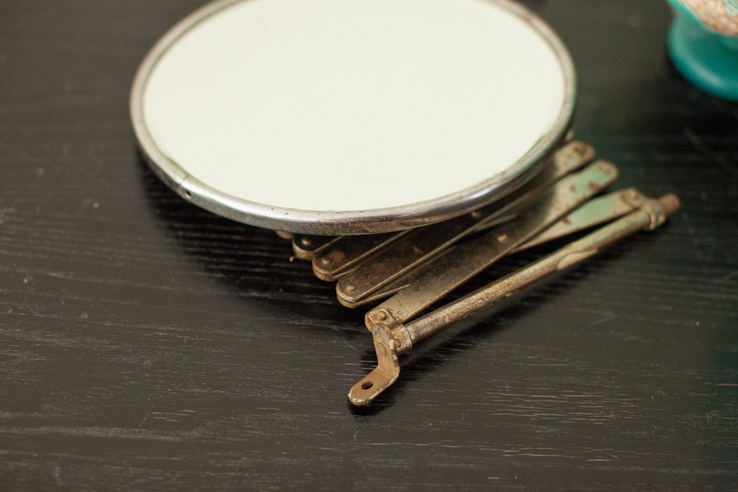 Vintage Beveled Glass Shaving Mirror // ONH Item 1729 Image 1