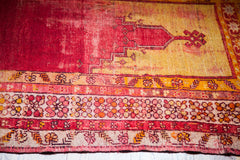 3.5x4 Red Turkish Prayer Rug // ONH Item 1739 Image 1
