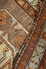 4x5.5 Brown And Yellow Antique Caucasian Rug // ONH Item 1744 Image 5