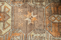 4x5.5 Brown And Yellow Antique Caucasian Rug // ONH Item 1744 Image 8