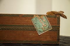 Antique Cuban Cigar Box Give Me a Trial 19th Century // ONH Item 1756 Image 9