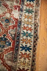 3x5 Colorful Worn Antique Kuba Rug // ONH Item 1763 Image 2