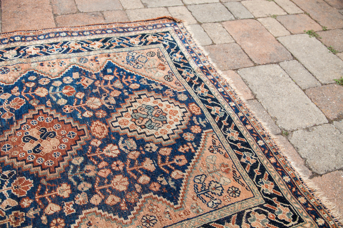 4x5 Antique Afshar Area Rug // ONH Item 1769 Image 1