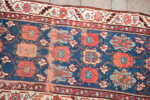 3x8 Antique 1850s Persian Rug Runner // ONH Item 1774 Image 7