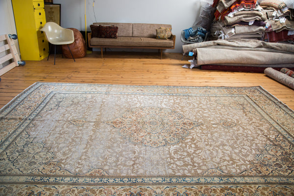9x12 Vintage Worn Tabriz Persian Rug // ONH Item 1778 Image 2