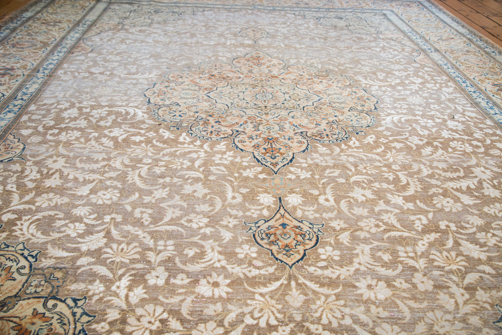 9x12 Vintage Worn Tabriz Persian Rug // ONH Item 1778 Image 1