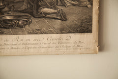 18th Century French Engraving // ONH Item 1789 Image 5