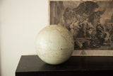Vintage Repologie light blue globe by Time-Life with detailed world map.