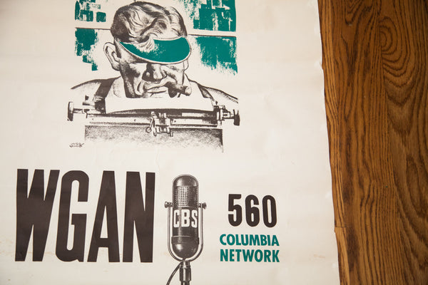 WGAN Radio Big Town Poster // ONH Item 1796 Image 1