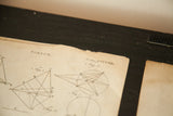 Aged paper detail from the 'Porism' engraving, showing 'Plate CCCXIII' and geometric shapes.