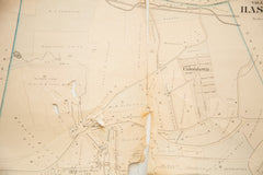 Antique Hastings NY Westchester Map // ONH Item 1821 Image 2
