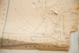 Lower right corner of the antique Hastings map, showing 