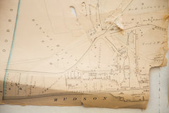 Antique Hastings NY Westchester Map // ONH Item 1821 Image 3