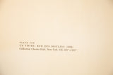 Printed title and publication details on the vintage Toulouse Lautrec color plate.