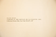 Mid Century Vintage Toulouse Lautrec Moulin de La Galette Print // ONH Item 1829 Image 2