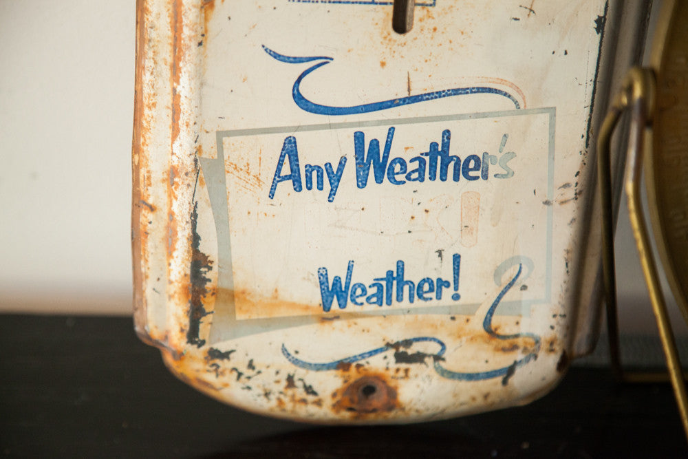 Vintage Rusted Pepsi Thermometer Any Weathers Pepsi Weather // ONH Item 1842 Image 1
