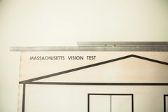 Vintage 1940's Massachusetts Vision Test Snellens Eye Chart // ONH Item 1844 Image 5