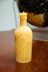Antique Bottle Beeswax Candle Collection Large Poison // ONH Item 1849 Image 2