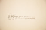 Printed text identifying the Toulouse Lautrec artwork as 