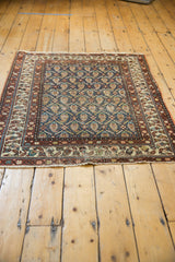3.5x4 Antique Northwest Persian Square Rug // ONH Item 1866 Image 6