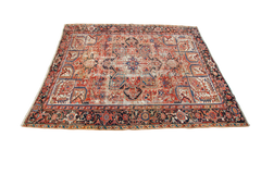 9x12 Vintage Worn Heriz Rug // ONH Item 1871