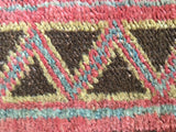 3x8.5 Antique Kurdish Persian Wide Rug Runner // ONH Item 1875 Image 4