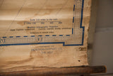 Denoyer-Geppert Co. map copyright 1919, showing scale legend, aged paper, and dowel.