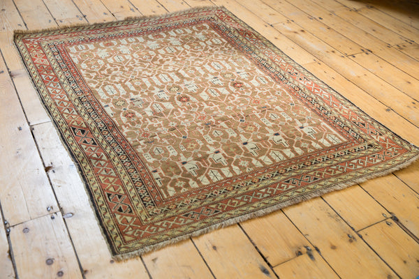 3.5x4.5 Antique Caucasian Rug // ONH Item 1887 Image 4