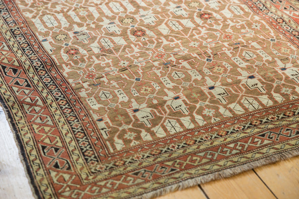 3.5x4.5 Antique Caucasian Rug // ONH Item 1887 Image 5