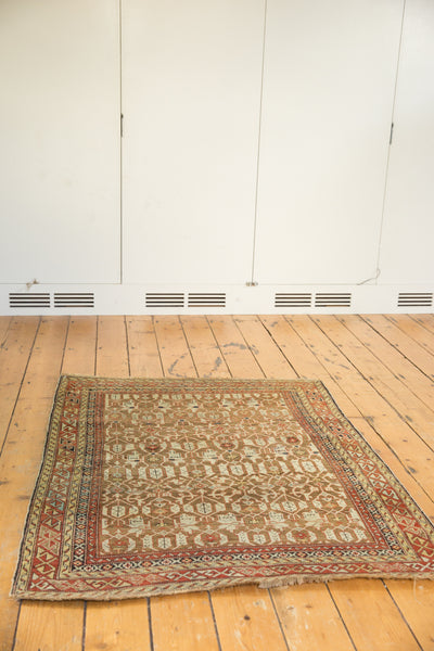 3.5x4.5 Antique Caucasian Rug // ONH Item 1887 Image 10