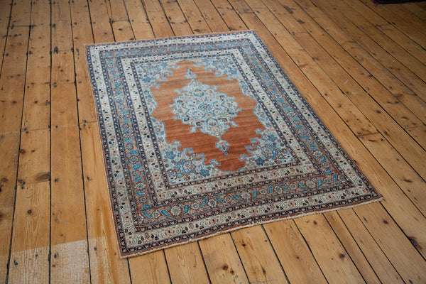 4x6 Fine Antique Haji Jalili Tabriz Rug // ONH Item 1892 Image 7