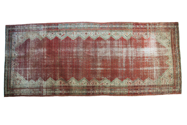 7x16 Antique Persian Malayer Gallery Rug Runner // ONH Item 1898