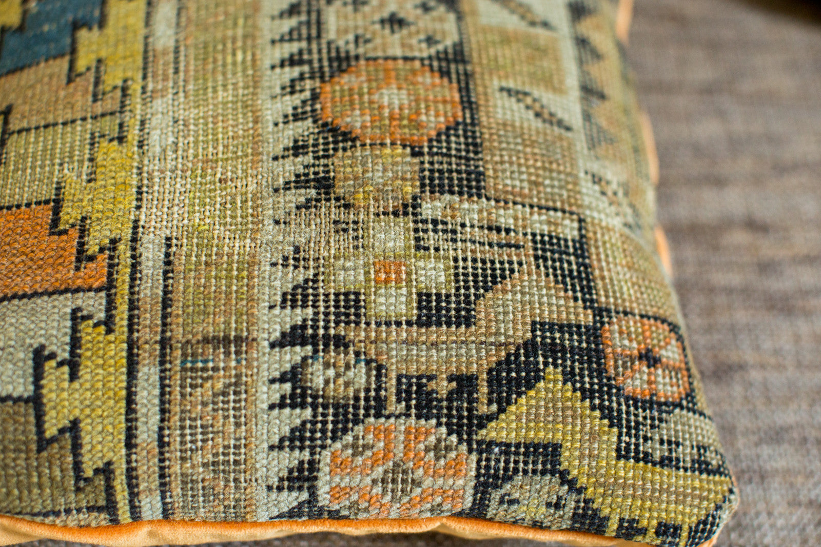 Handmade Caucasian Fragment Pillow // ONH Item 1912 Image 1