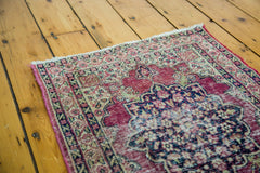 2x2.5 Antique Persian Kerman Rug Mat // ONH Item 1919 Image 1