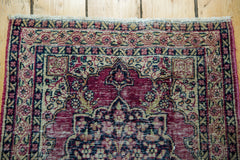 2x2.5 Antique Persian Kerman Rug Mat // ONH Item 1919 Image 2