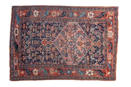 3x4.5 Antique Persian Bijar Rug // ONH Item 1920