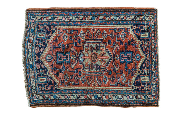 2x3 Vintage Persian Hamadan Rug Mat // ONH Item 1921