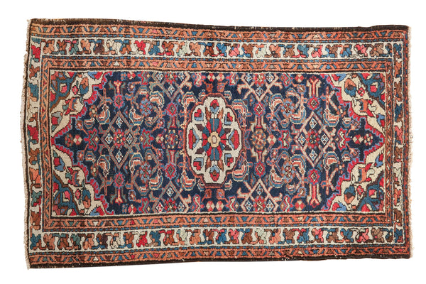 2.5x4 Vintage Persian Dargezine Rug // ONH Item 1923