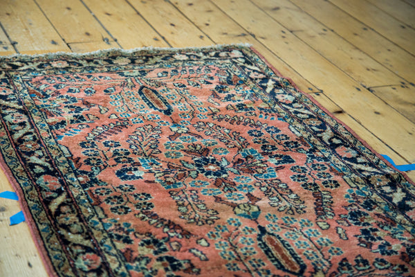 2.5x4 Vintage Persian Lilihan Rug // ONH Item 1928
