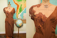 Vintage 1940s Dorothy O'Hara Evening Gown // ONH Item 1688