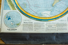 Crams 1938 Edition Pulldown Map Of Western Hemisphere // ONH Item 1941 Image 2