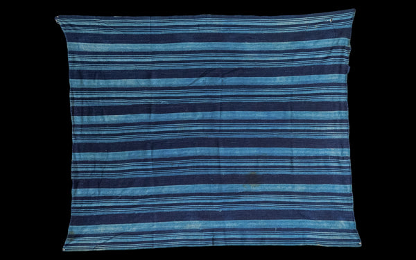 As-Is, Indigo Throw // ONH Item 1954