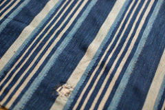 3.5x4.5 Indigo Blue Striped Textile // ONH Item 1965 Image 3