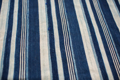 3.5x5 Indigo Blue Striped Textile // ONH Item 1968 Image 3