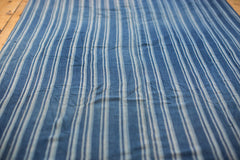 3.5x5 Indigo Blue Striped Textile // ONH Item 1970 Image 1