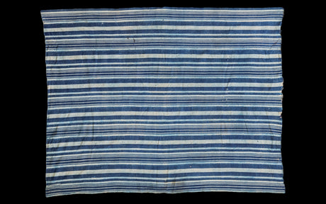 As-Is, Indigo Throw // ONH Item 1972