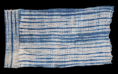 Vintage Batik Blue Throw // ONH Item 1974 Image 1