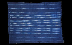 Vintage Batik Blue Throw // ONH Item 1977 Image 1